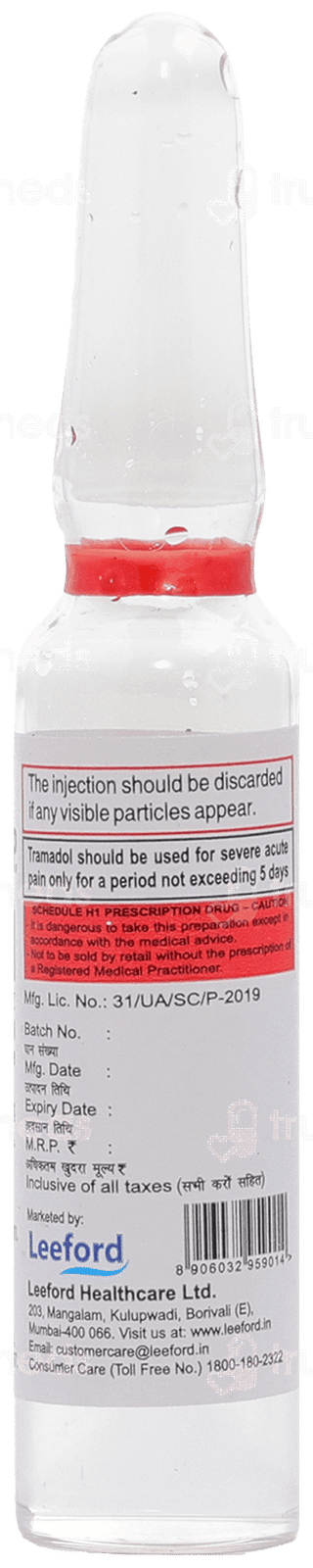Tricare 100 Mg Injection 2 Ml